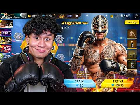 Real Rey Mysterio in Free Fire 😱 Tonde Gamer