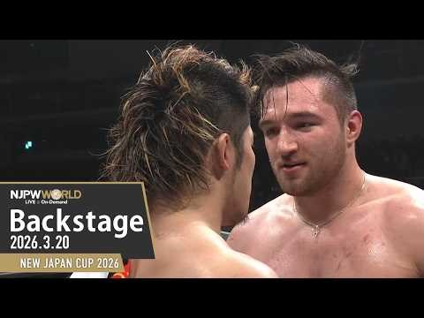 #njcup 8th Match Backstage (with Subtitles) 3/20/26 | NEW JAPAN CUP 2026 第8試合 Backstage