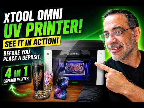 See the xTool Omni 1 in Action! Before you deposit