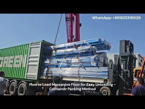 Steel Platform Container Loading Easy Unloading & Safe Packing Solution