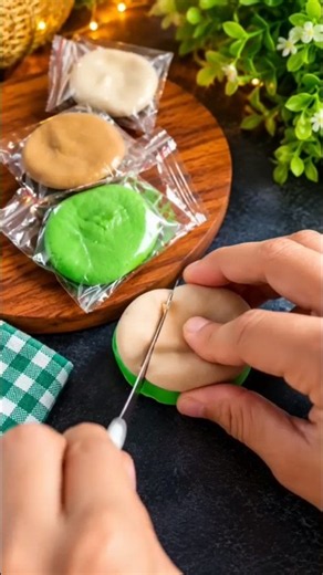 Satisfying Colorful Clay Cutting ASMR 😍💚 | Relaxing & Trending Shorts #Shorts #trending