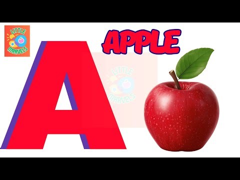 Alphabet Learning Video - A is for Apple 🍎 | 123 Numbers and Colors Song