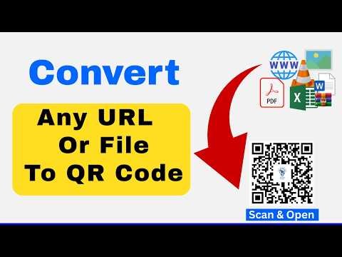 How to Create QR Code for Any Website or File | Website Ya File Ka QR Code Kaise Banaye