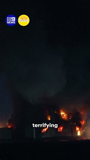 Passengers rescued from ferry fire | 9 News Australia