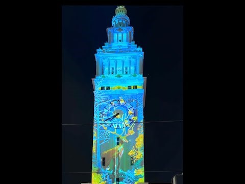 That Time Lasers Took Over San Francisco! Let's Glow SF 2025 at the Ferry Building!