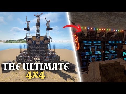 (NEW)The Best Quad Base Design! Rust Base Design 2026!