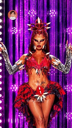 "She Made Lady Gaga Inspired Look" #dragrace