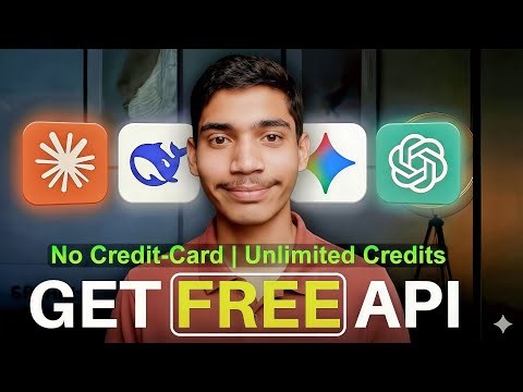 Free API Keys Get Unlimited AI API Credits | ChatGPT, Gemini, Claude free