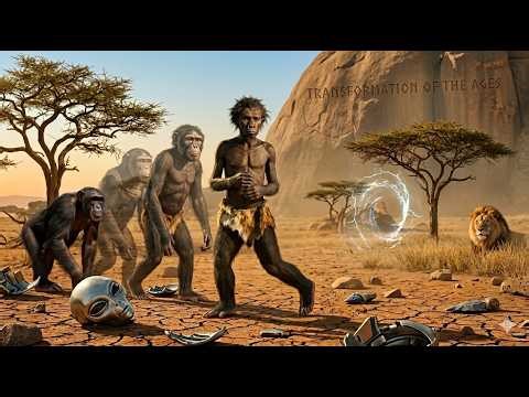 “From Monkey to Man After Alien Crash 🛸 | Monkey Drinks Alien Liquid and Becomes Human 😱