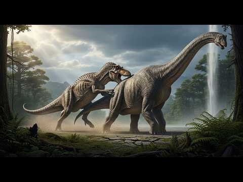 Argentinosaurus vs Giganotosaurus: The Real Physics of a Giant Prehistoric Clash #argentinosaurus