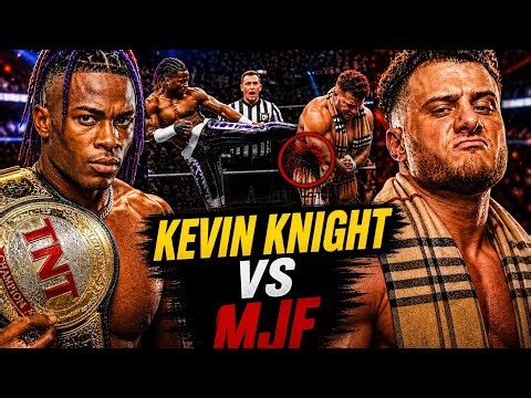 Kevin Knight vs MJF TNT Championship Match | Shocking Low Blow Finish & Darby Allin Save
