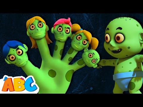 🧟 Halloween Zombie Finger Family | Spooky Scary Songs By All Babies Channel