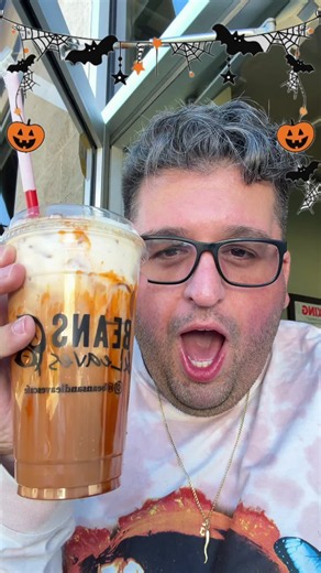 Pumpkin Crumb Cake Iced Coffee Beans & Leaves Staten Island