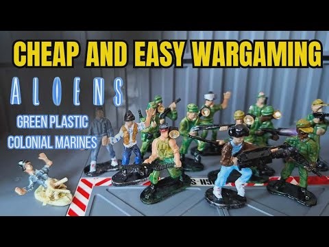 ALIENS Colonial Marines -Toy Soldiers conversion. Imperial guard Astra Militarum Human Defense Force