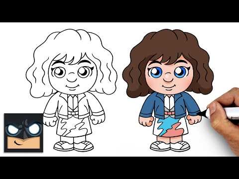 How to Draw Nancy Wheeler | Stranger Things