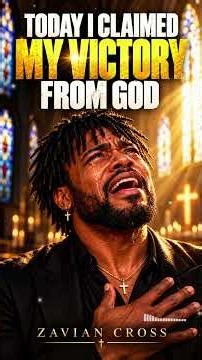 Today I Claimed My Victory From God 🙏 | Zavian Cross | Soulful Gospel Blues