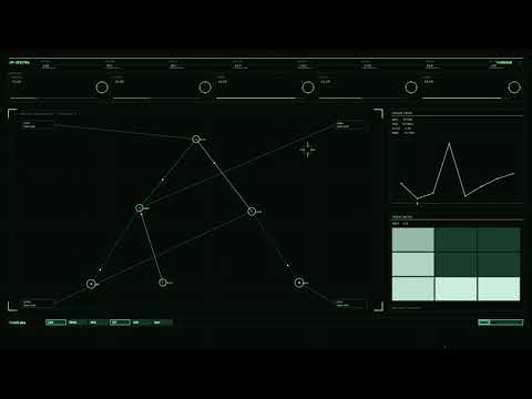 🛰 Mission Control Console HUD Animation 10 Hour Screensaver Tactical Radar