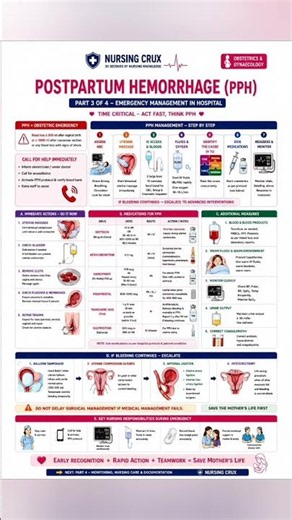 Postpartum hemorrhage #pregnancy #pph #nursing