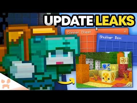 NEW MINECRAFT INVENTORY UPDATE LEAK, SULFUR CUBE SECRETS + RASCALS ARE BACK?!