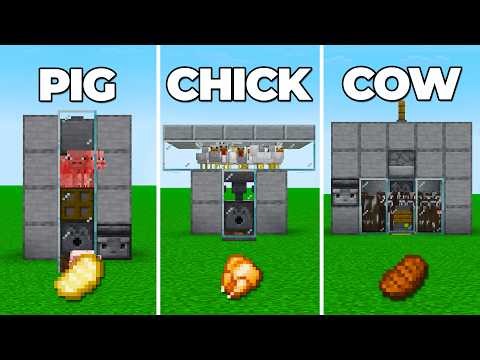 3 EASY STARTER Food Farms in Minecraft 26.1 (Tutorial)