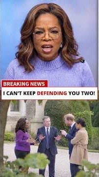 Oprah Winfrey DROPS BOMBSHELL Revealing TRUTH Behind Meghan Markle Interview!