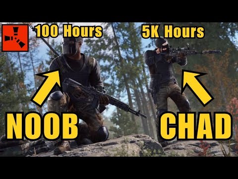 NOOB and CHAD Snowball To Rockets!! Full Rust Movie on Force Wipe Ep 1