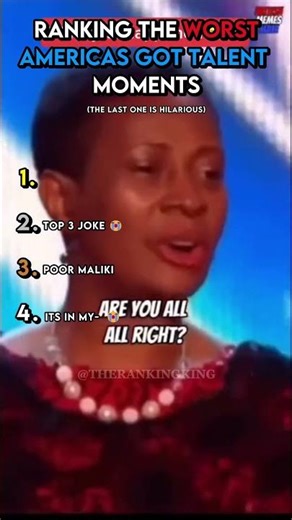 Ranking The WORST Americas Got Talent Moments