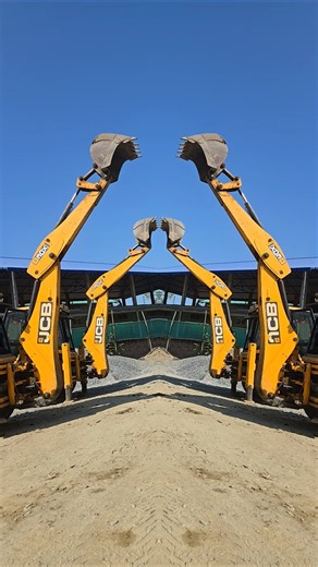 JCB 2 Excavator Follow 💯😎🔥 #jcb #jcbvideo #excavator #bulldozer #tractor #cartoon #dj #jcb3dx