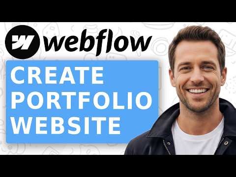 How To Create Portfolio Website In Webflow Beginners Tutorial 2026