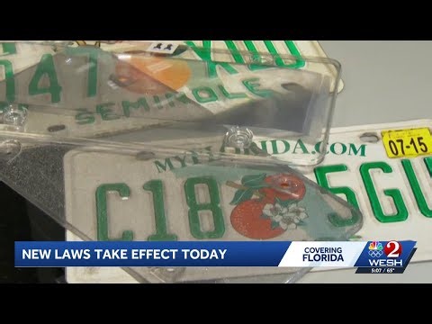 New laws go into effect on New Year's Day