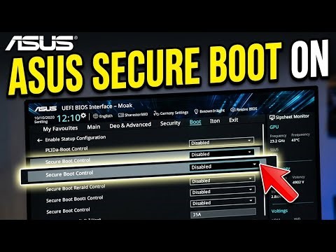 How to enable Windows 11 Secure Boot with ASUS motherboards - Complete Guide