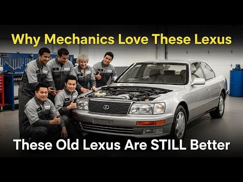 Top Car Expert Reveals 9 Best OLD Lexus Models to Buy NOW