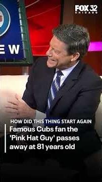 Jim Anixter, iconic Cubs fan in the pink hat, dies at 81