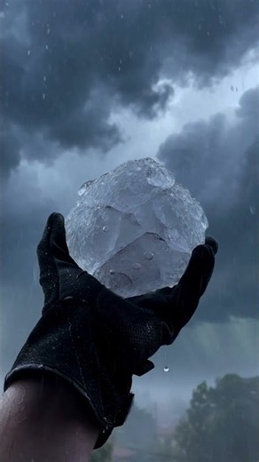 The Largest Hailstone Ever Was Nearly 2 Pounds #Shorts
