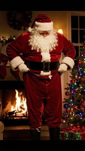 Santa Forgets His Belt Pants Keep Falling During Christmas Deliveries | Nebula Shots