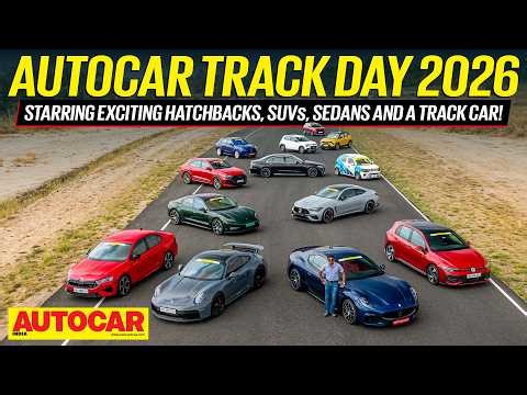 Autocar Track Day 2026 - Narain Karthikeyan drives 13 cars to the limit at CoASTT | Autocar India