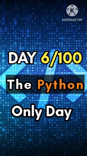 I'm On Day 6 Of My 100 DAY CODING Challenge