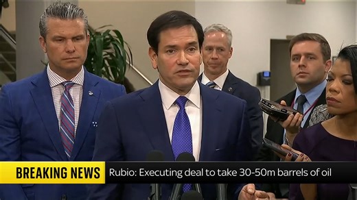 Marco Rubio tells Sky News' Martha Kelner that the U.S. is not ‘winging it’ in Venezuela after criticism from Democratic senators about the administration's plan to "run" the country. Live updates: https://trib.al/xFFzkvt 📺 Sky 501 and YouTube | Sky News