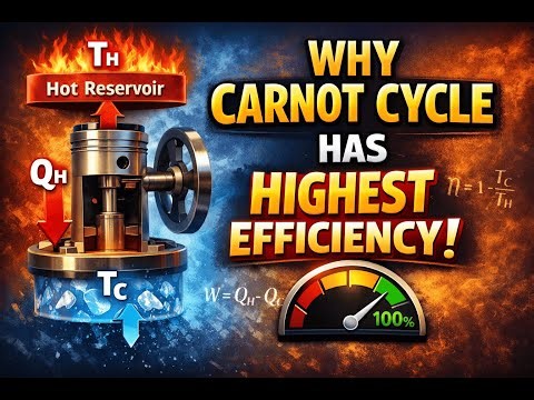 Why Carnot Cycle Has the Highest Efficiency | Thermodynamics