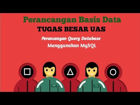 #stmikindonesiapadang Tugas Besar UAS PBD_Kelompok 8_ Perancangan Query Database menggunakan MySQL