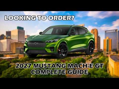 2027 Ford Mustang Mach-E GT and Rally: Everything You Need to Know