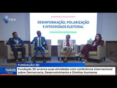 Fundação 3D inicia atividades com conferência sobre Democracia e Direitos Humanos