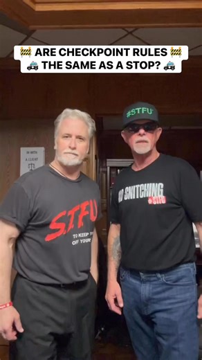 If you roll up on a checkpoint, the rules can be similar — but you have to check your state. In places like California, if the checkpoint is set up properly, you must hand over your license, insurance, and registration. That’s physical cooperation, and you do it calmly. If they tell you to pull off to the side, you do it. If they tell you to get out of the car, you get out. That’s compliance with physical commands — not talking. What does not change at a checkpoint is this: you never consent to 