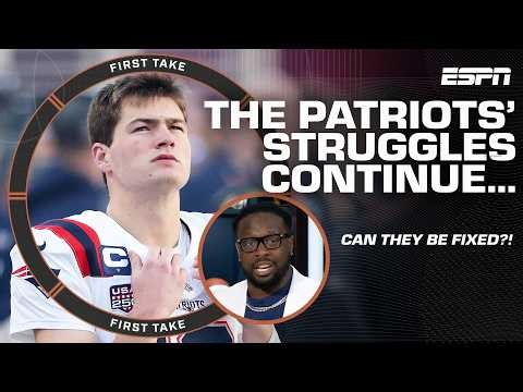 'THIS IS A DRAKE MAYE PROBLEM!' 👀 - Gerald McCoy on the Patriots' issues this season | First Take