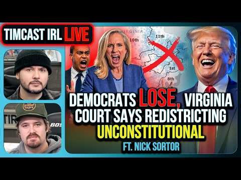 Democrats ALREADY LOST, Virginia Court Says Redistricting UNCONSTITUTIONAL | Timcast IRL