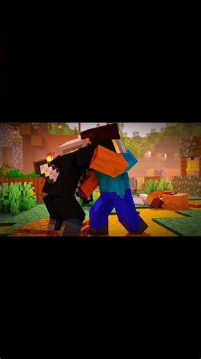 MINECRAFT STEAV AND VILLAGE RAID ☠️☠️