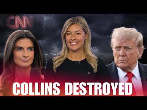Donald Trump hilariously rips into CNN reporter Kaitlan Collins in heated press conference