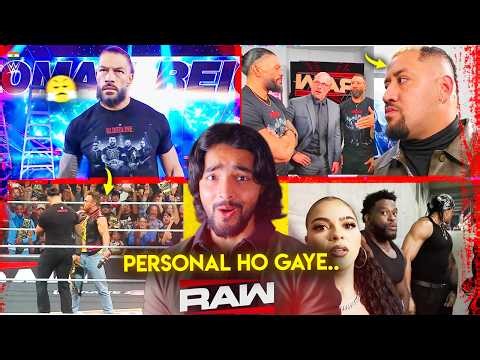 'Limit Cross Kardi🤯🔥' Roman Reigns & Solo Sikoa Returns - WWE Raw Highlights
