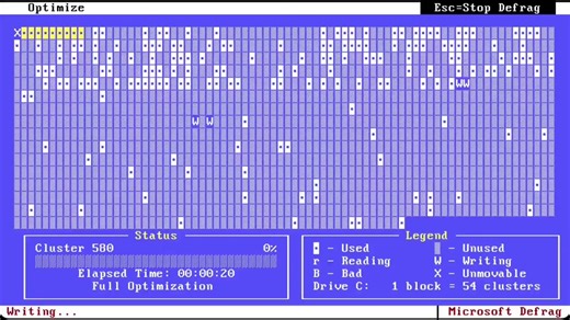 If you recognize what's happening here, you're part of a generation that also spent endless hours fine-tuning autoexec.bat and config.sys files.And if you're not sure what's going on in the video, I honestly envy your youth.